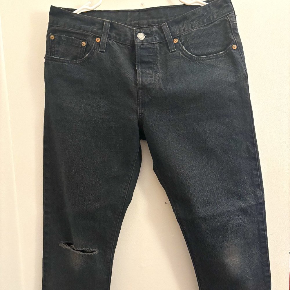 LEVI'S 501 Original Fit Cropped Jean Women